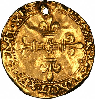 Reverse of Francis I Ecu D'Or
