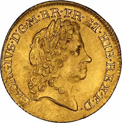 George I on Obverse of 1715 Guinea