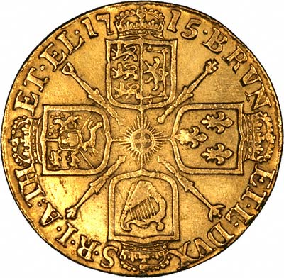 Cruciform Shields on Reverse of Typical Guinea
