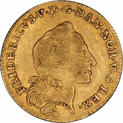 Obverse of 1761 Ducat Courant