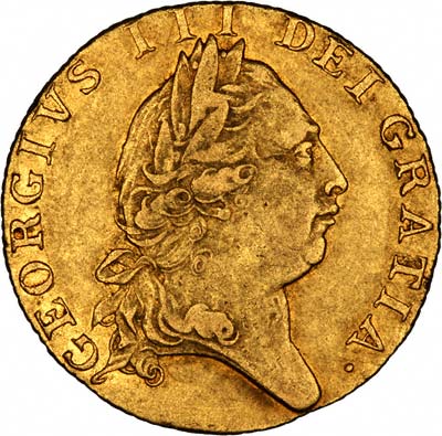 Fifth Portrait of George III on Obverse of 1790 Guinea