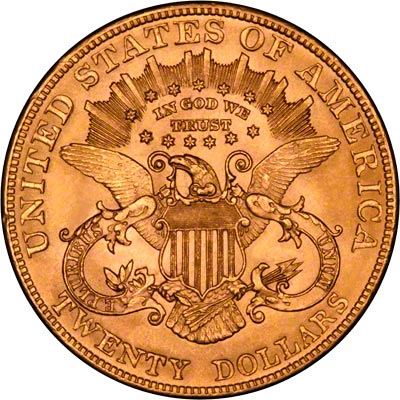 Reverse of 1903 American Gold Double Eagle