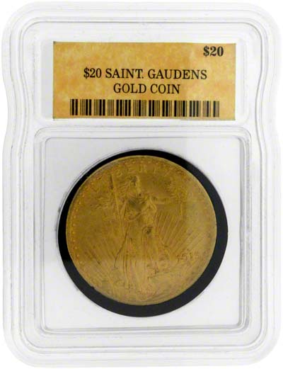 St. Gaudens Standing Liberty Obverse Design on an American Gold Double Eagle of 1924
