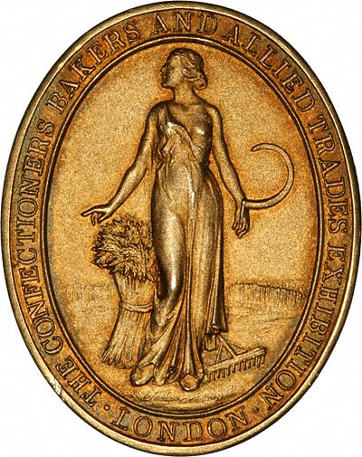 Obverse of 1931 Gold Medallion