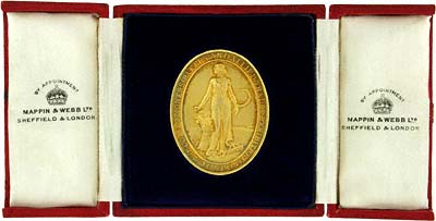 1931 Gold Medallion in Presentation Box