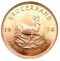 Reverse of One Ounce South African Krugerrand