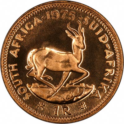 1975 South African One Rand