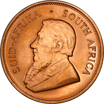 Obverse of 1979 One Ounce Gold Krugerrand