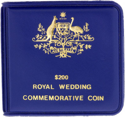 1981 Australian Charles & Diana $200 Gold Coin in Presentation Pouch