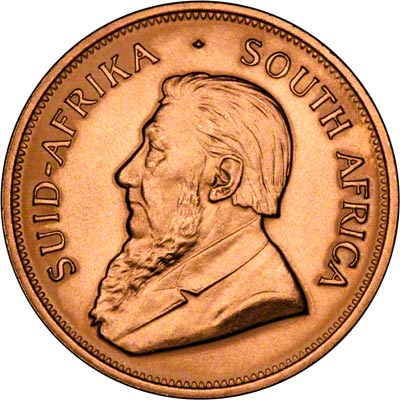 Obverse of 1983 One Ounce Gold Krugerrand
