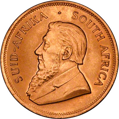 Obverse of 1984 One Ounce Gold Krugerrand
