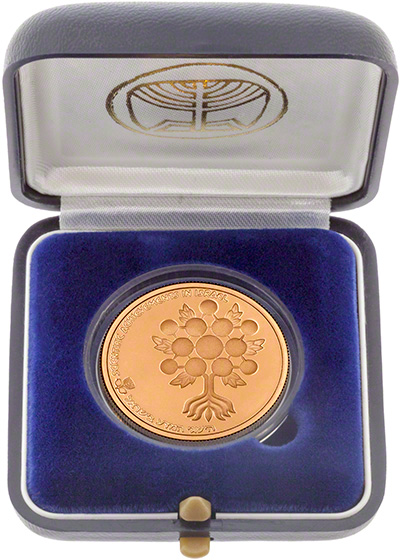1985 Israel Scientific Achievements 10 Sheqalim Gold Proof Coin in Presentation Box