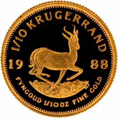 Reverse of One Ounce Krugerrand