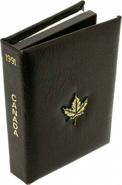 1991 Canadian Gold Proof 100 Dollars in Presentation Wallet