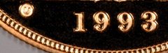 Detail of Date and 'U'