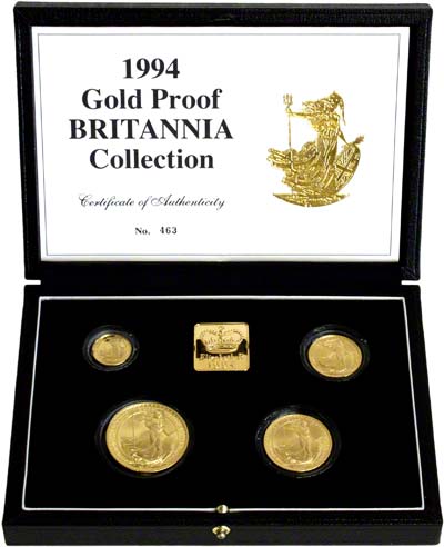 1994 Gold Proof Britannia Set in Presentation Box