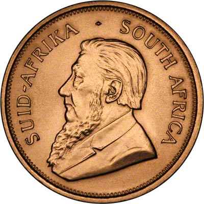Obverse of 1994 One Ounce Gold Krugerrand