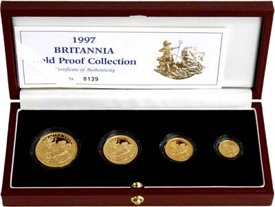 1997 Gold Proof Britannia Set in Presentation Box