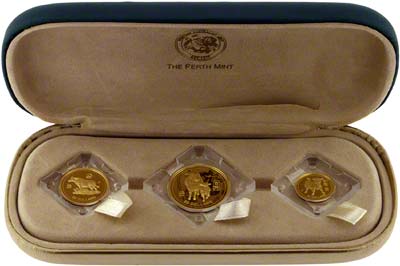 1997 Cook Islands 60 Dollars Gold Coin Set in Presentation Box