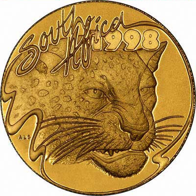 Obverse of 1998 Proof Natura One Ounce Coin