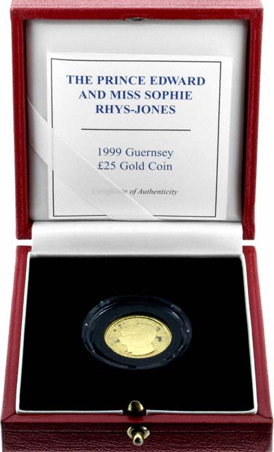 1999 Guernsey £25 in Presentation Box