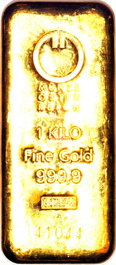 Austrian Mint 1 Kilo Gold Bar