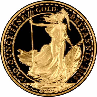 Tenth Ounce Gold Britannia Proof