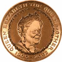 Queen Mother £5 Memorial Crown 2002