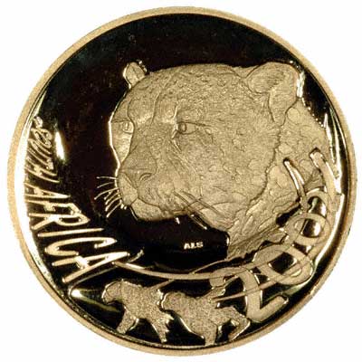 Obverse of 2002 Proof Natura One Ounce Coin