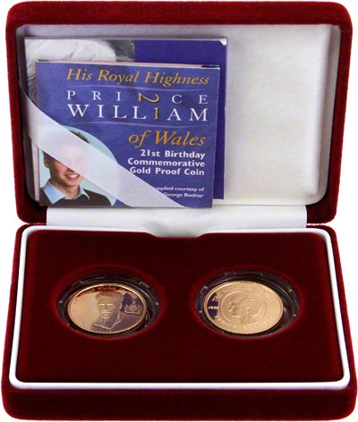 2002/2003 Gold Proof Two Coin Set in Presentation Box