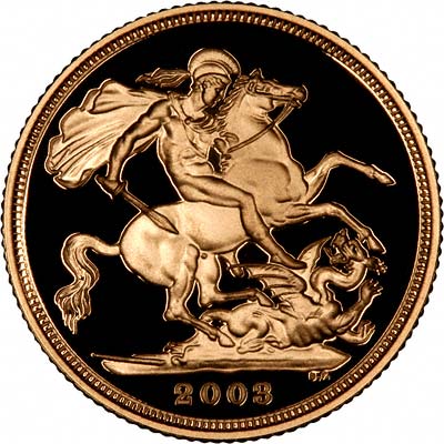 Reverse of 2003 Sovereign