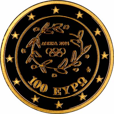 Obverse of 2004 100 Euros