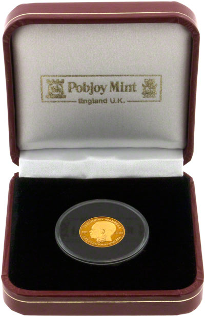 2004 Sierra Leone $50 Gold Proof Coin in Presentation Box
