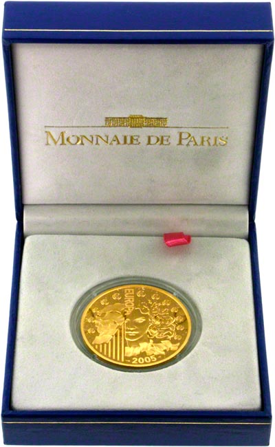 2005 Gold Proof Fifty Euro in Presentation Box