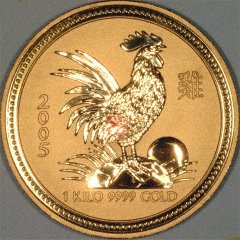 One Kilo Gold Pig Coin