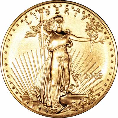 2005 One Ounce Gold Eagle