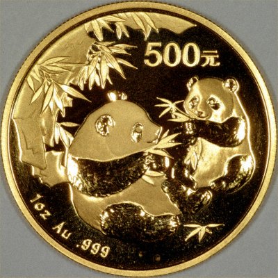 Reverse of 2006 Chinese Gold Panda