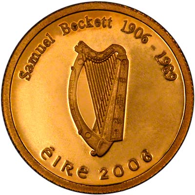 Obverse of 2006 Irish Gold Twenty Euro