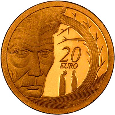 Reverse of 2006 Irish Gold Twenty Euro
