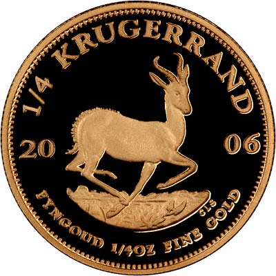 Reverse of 2009 Krugerrand
