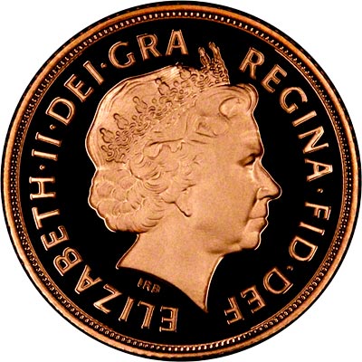 Obverse of 2006 Proof Sovereign