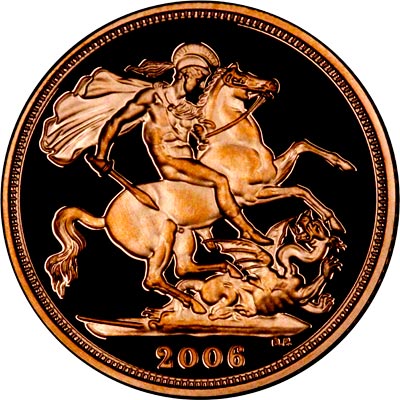 Reverse of 2006 Proof Sovereign