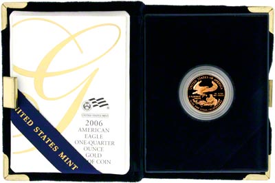 2006 Tenth Ounce Gold Proof Eagle in Presentation Case
