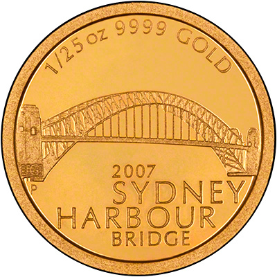 Reverse of 2007 Australia 5 Dollars