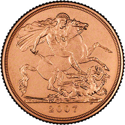 Reverse of 2007 Proof Sovereign