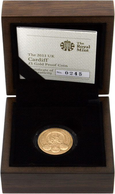 2011 Gold Proof £1 Coin in Presentation Box