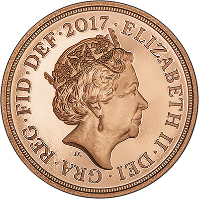2017 proof sovereign obverse