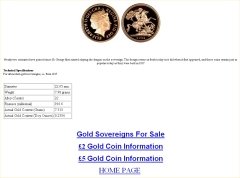 Euroshine Limited Sovereigns Pop-Up Page