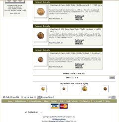 Fort Worth Coin Gold Coins Page