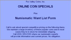 Fox Valley Coins